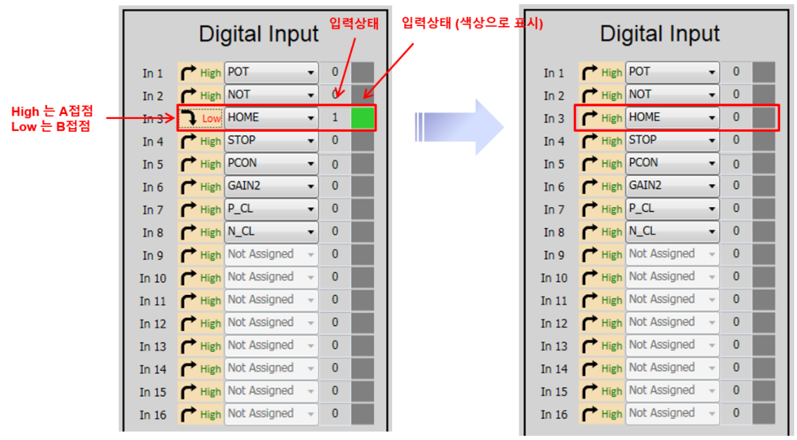 Solution Square : Drive CM 센서입력 설정